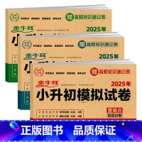 [3本]小升初模拟试卷 语数英 小学升初中 [正版]2025小升初模拟试卷人教版语文数学英语必刷题卷小学毕业总复习资料