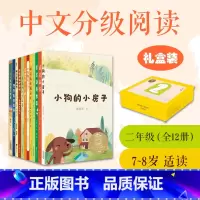 中文分级阅读二年级(12册) [正版]中文分级阅读二年级(全12册) 亲近母语 7-8岁 二年级课外阅读 儿童文学 成语