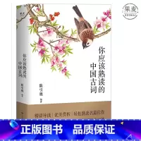 [正版]你应该熟读的中国古词 陈引驰编著 复旦大学中文系主任 250首古词 注音注释 深度赏析 中国古诗词 古典文学