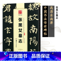 张黑女墓志 [正版]0减40张黑女墓志中国书法传世碑帖毛笔软笔书法字帖简体旁注成人初学楷书毛笔字帖张玄墓志魏碑湖南美术出