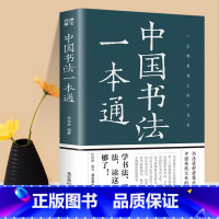 中国书法一本通 [正版]书籍中国书法一本通大全中国历代书法篆书楷书入门历代名家王羲之等收藏真迹艺术书法篆刻书法作品集书法