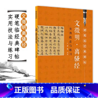 [正版]硬笔临经典碑帖 文徵明离骚经 文征明实用技法与练习 小楷毛笔硬笔钢笔字帖讲解 成人学生楷书钢笔练字帖临摹入门教