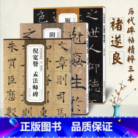 3册]唐褚遂良 倪宽赞孟法师碑+雁塔圣教序+阴符经 [正版]共三本历代碑帖精粹唐褚遂良雁塔圣教序阴符经倪宽赞孟法师碑大唐