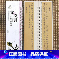 [正版]文徵明小楷离骚经 近距离临摹字帖练习卡册卡页 弘蕴轩编 原碑原帖临摹毛笔字帖字卡繁体旁注 文征明小楷字卡