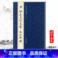 [正版]单本唐褚遂良倪宽赞孟法师碑历代碑帖精粹第七辑楷书毛笔碑帖字帖作品集唐代名家书法练字帖彩色放大本北京工艺美术
