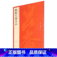 苏轼尺牍名品 [正版]苏轼尺牍名品中国碑帖名品72释文注释繁体旁注行书毛笔字帖书法古帖苏东坡手札次辨才韵诗上海书画出版社