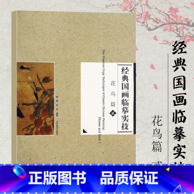 [正版]满2件减2元经典国画临摹实技花鸟篇2二杨柳孙悦编著辽宁美术出版社宋人花鸟工笔白描花鸟绘画步骤图技巧解析临摹范本