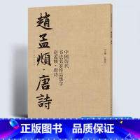 [正版]中国历代书法名家作品集字赵孟頫唐诗大尺寸8开江锦世繁体简体对照毛笔临帖集字古诗词行书书法字帖楷