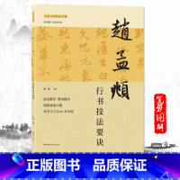 [正版]赵孟頫行书技法要诀 技法解析要诀精讲附原迹放大版 赵孟頫行书技法详解名帖解析入门实用字帖 安徽文艺出版社