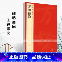 [正版] 张猛龙碑 中国碑帖名品36 释文注释 繁体旁注 楷书毛笔书法字帖上海书画出版社