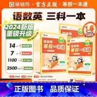数学[人教版]语英[通用]预习复习试卷套餐 小学一年级 [正版]2024新版寒假一本通 一年级二年级三年级四五六年级上册
