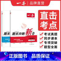 ⭐[99%推荐2本装]语文+数学 一升二 [正版]小学期末冲刺新卷语文数学一年级二年级三年级上册下册四五六年级人教版单元