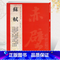 [正版]学海轩共20帖苏轼历代名家书法王冬梅繁体旁注前赤壁赋黄州寒食帖桤木卷帖人来得书帖获见帖苏东坡行书毛笔字帖书籍临