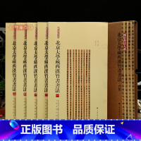 共5本 北京大学藏西汉竹书书法 [正版]学海轩共5本14帖北京大学藏西汉竹书书法合集简帛书法大系赵正书儒家说丛阴阳家言六