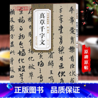 [正版]隋智永真草千字文历代碑帖杜浩楷书草书毛笔字帖书法学生成人临摹临帖练习古帖简体旁注原碑原贴书籍安徽美术出版社