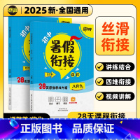 5科全套:语数英物化[配套练习+讲解视频] 初中通用 [正版]2025版暑假衔接课程八升九语文数学英语物理化学合订本暑假