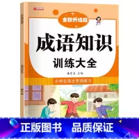 成语知识训练大全 小学通用 [正版]小学生语文专项训练词语积累大全训练手册关联词多音字近反义词修辞手法aabb叠词量词重