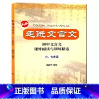 [正版]新版 走进文言文 初中文言文课外阅读与训练精选 六、七年级/67年级 杨振中编写 上海远东出版社 初中文言文辅