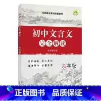 初中文言文完全解读 6789年级全套4本 初中通用 [正版]任选 初中文言文完全解读 与统编本语文配套 六七八九年级/6