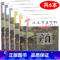 [正版] 共6本 三元学生字帖 颜真卿 颜勤礼碑 玄秘塔碑 九成宫醴泉铭 胆巴碑 多宝塔碑 雁塔圣教序 毛笔字帖楷书练