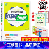 [正版]赠练习本2020版 通城学典 初中语文阅读组合训练 中考版 浙江专版 初三语文同步阅读训练现代文古诗词文言文课