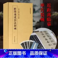 欧阳通道因法师碑 [正版]欧阳通道因法师碑 高清原大碑帖单片装帧便临摹字卡 释文注释简体旁注 近距离临摹碑帖丛刊中国碑帖