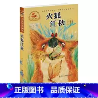 [正版]火狐江秋 名家经典画本 许廷旺大草原动物传奇小说 六五四三年级小学生课外书必读儿童文学书/少儿图书7-12岁彩