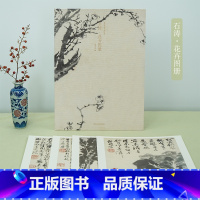 石涛花卉图册 [正版]石涛花卉图册 甄选12帧清代绘画大师经典花卉画作品集 单片装帧高清还原可临摹鉴赏可装饰收藏中国画花