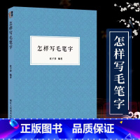 [正版]怎样写毛笔字 毛笔书法入门名家经验全面总结教学示例图文结合 初学者学生楷书隶书行书临摹碑字帖教程零基础理论知识