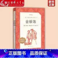 金银岛 [正版]金银岛 经典名著口碑版本 语文阅读丛书 青少年完整版 无删减 原著 人民文学出版社 四五六七八九年级 初