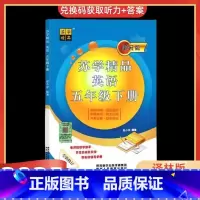 英语 五年级下 [正版]2025版苏学精品英语小学五年级下/5年级下英语译林版苏教单元版订知识归纳语法知识阶梯练习听力训