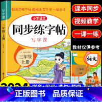 [单册]同步练字帖 三年级上 [正版]三年级上册同步练字帖每日一练人教版 小学语文字帖练字小学生钢笔字帖练字英语下册临慕