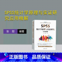 [正版]新书 SPSS统计学原理与实证研究应用精解 张甜,杨维忠 统计分析-软件包