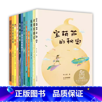 中文分级阅读三年(12册) [正版]书店中文分级阅读三年级全12册 亲近母语 8-9岁 中文分级阅读三年级课外读物海蒂格