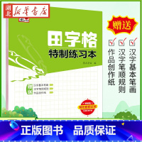 [正版]书店保障 田字格特制练习本 小学初中高中大学学生成人通用书法练习字帖铅笔钢笔硬笔书法临摹纸临摹本学生课外练习作