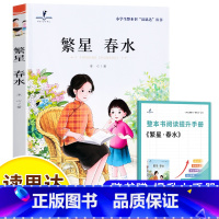 繁星春水 [正版]2025春 读思达 繁星春水 冰心 著 整本书阅读 四年级 下册 快乐读书吧 4年级