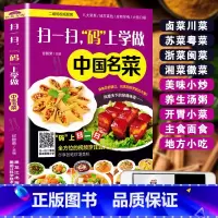[正版]中国名菜 家常菜谱书年夜饭食谱厨师书美食烹饪技巧大全 家宴名菜家用新手入门学做饭书川湘粤菜大全美食小吃凉拌菜做