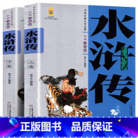 [正版] 中国古典文学名著 水浒传 全套2册 学生版白话文美绘版 中国少年儿童出版社 儿童读物四大名著之水浒传 阅读书