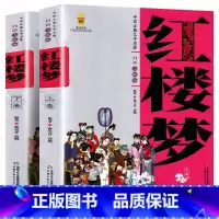 [正版] 中国古典文学名著 红楼梦 全套2册 学生版白话文美绘版 中国少年儿童出版社 儿童读物四大名著之红楼梦 阅读书