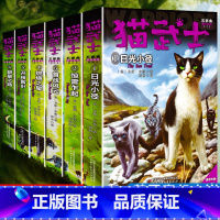 [正版]猫武士五部曲全套6册目光小径/惊雷乍现/首战风云/燃烧之星开枝散叶/群星之路 猫武士外传套装奇幻小说故