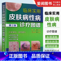 [正版]临床实用皮肤病性病诊疗图谱 第2版 程波 化学工业出版社 细菌性真菌性动物性物理性皮肤病 医师研究生医学生全科