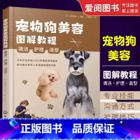 宠物狗美容 [正版]宠物狗美容图解教程 提升爱犬和主人幸福感的指导手册宠物店参考书籍