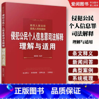 侵犯公民个人信息罪司法解释理解与适用 [正版]人民法院人民检察院侵犯公民个人信息罪司法解释理解与适用 中国法制出版社 定