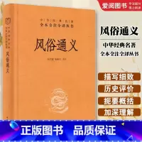 风俗通义 [正版]风俗通义 中华经典名著全本全注全译丛书 中华书局出版社 孙雪霞陈桐生译注 辨名物正风俗救乱世树立儒家规