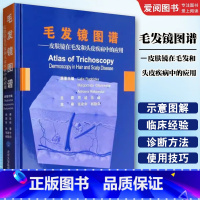 毛发镜图谱 皮肤镜在毛发和头皮疾病中的应用 [正版]毛发镜图谱 皮肤镜在毛发和头皮疾病中的应用 北京大学医学出版社 周城