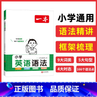 [1-6年级]小学英语语法 [正版]一本2025小学英语阅读训练100篇英语阅读真题80篇三四五六年级听力话题步步练语法