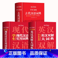 3册[现代汉语+古代汉语+英汉双解]开心辞书 [正版]开心辞书 现代汉语词典 古代汉语词典 英汉双解词典 小学生初中高中