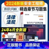 [章节习题集]法律法规 [正版]环球网校2024年注册安全师工程师考试辅导用书安全生产法律法规章节习题集中级注安师公共科