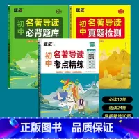 初中名著导读考点精练(全3册) 初中通用 [正版]题匠初中名著导读考点精练中考名著阅读七年级八年级九年级必读名著必背题库