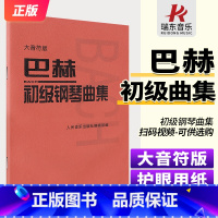 [9册大音符版]车尔尼599+哈农+拜厄+车尔尼849+布格缪勒+巴赫+什密特 [正版]大音符版人音小巴赫初级钢琴曲集钢